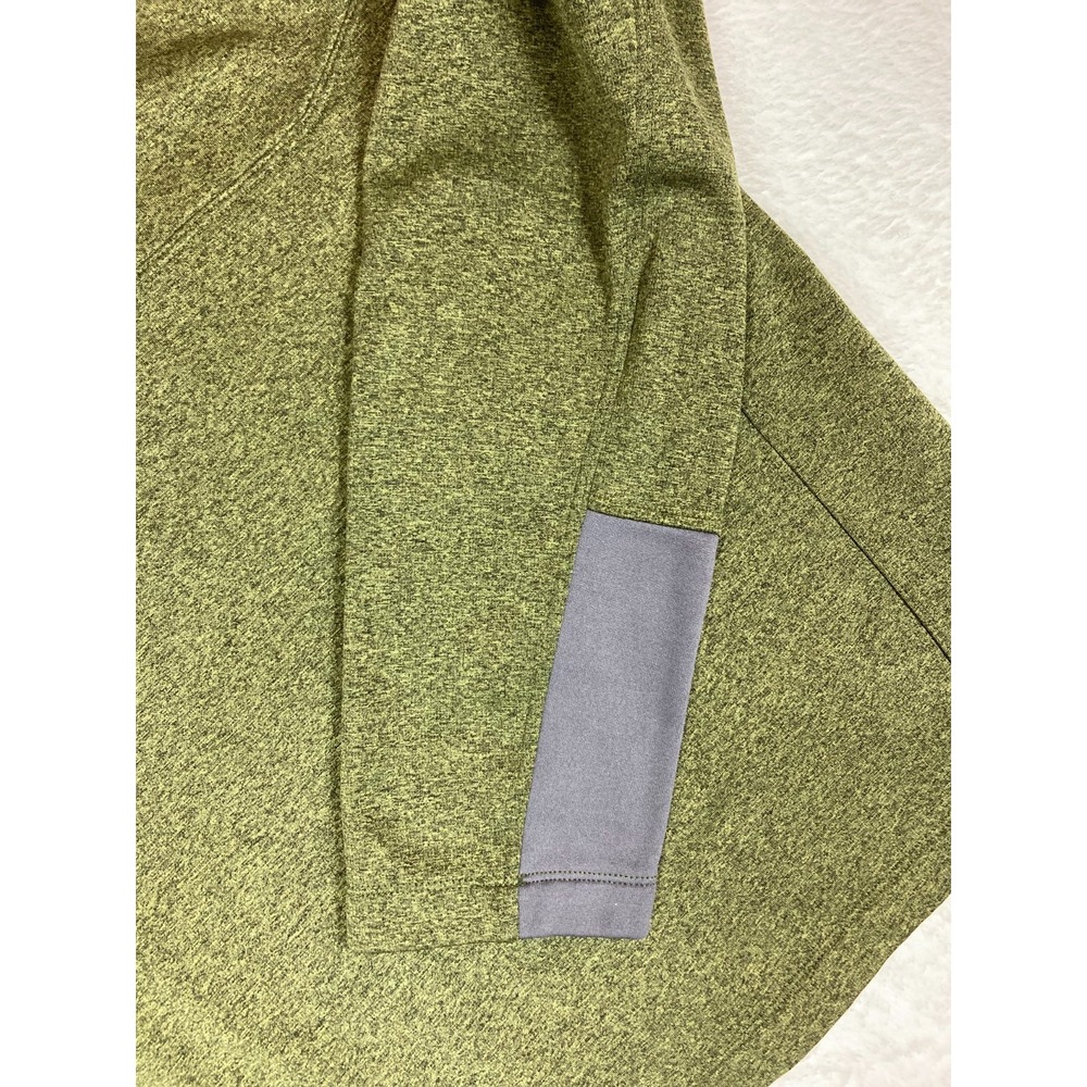 The North Face Quarter Zip Pullover Softshell Lined Jacket Men's Size XL Green - Picture 10 of 14